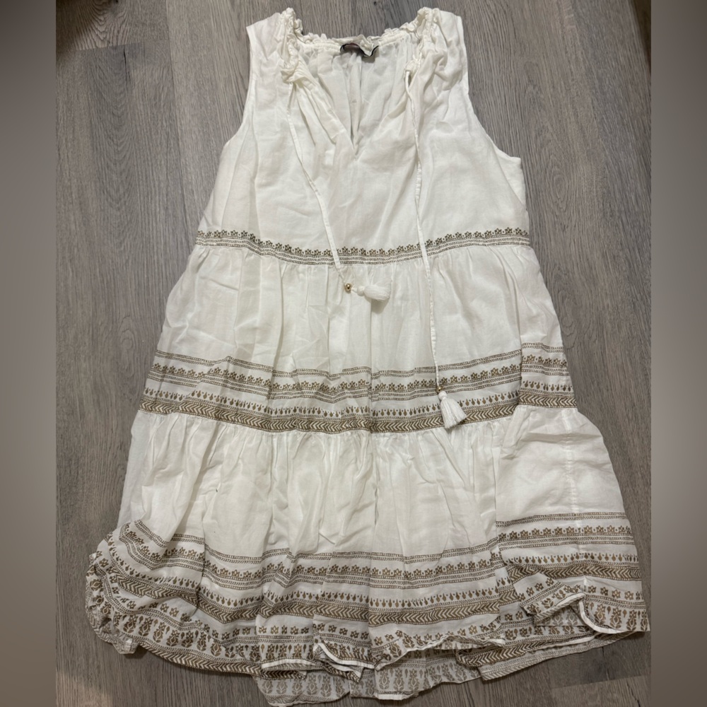 Vineyard Vines Shift Dress Mini Ruffle